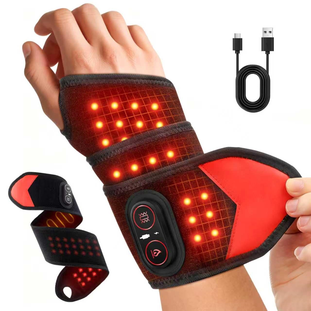 Wrist Wrap Support - Przenośny owijak do terapii światłem czerwonym