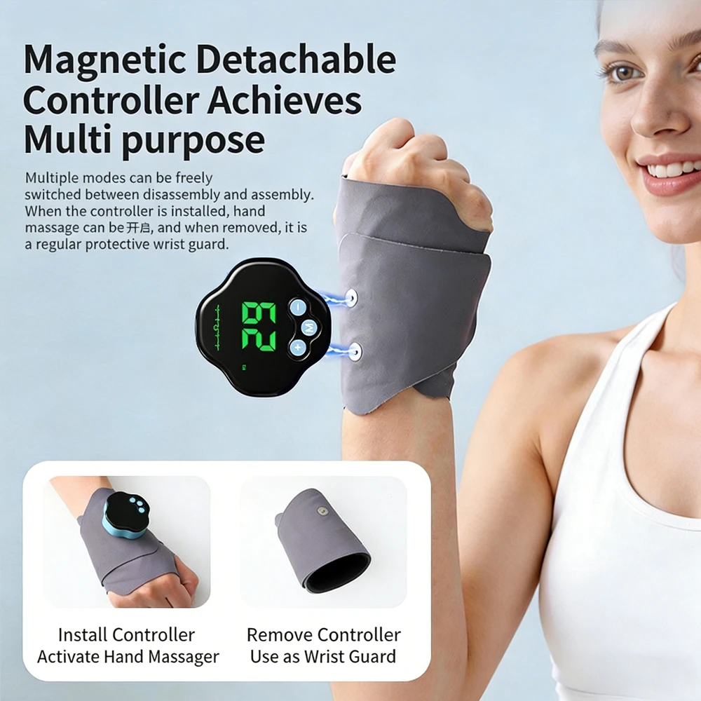 Wrist Wrap Support - Elektryczny masażer do rąk z 29