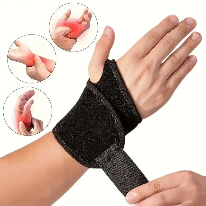 Wrist Wrap Support - Regulowany stabilizator nadgarstka idealny dla kobiet
