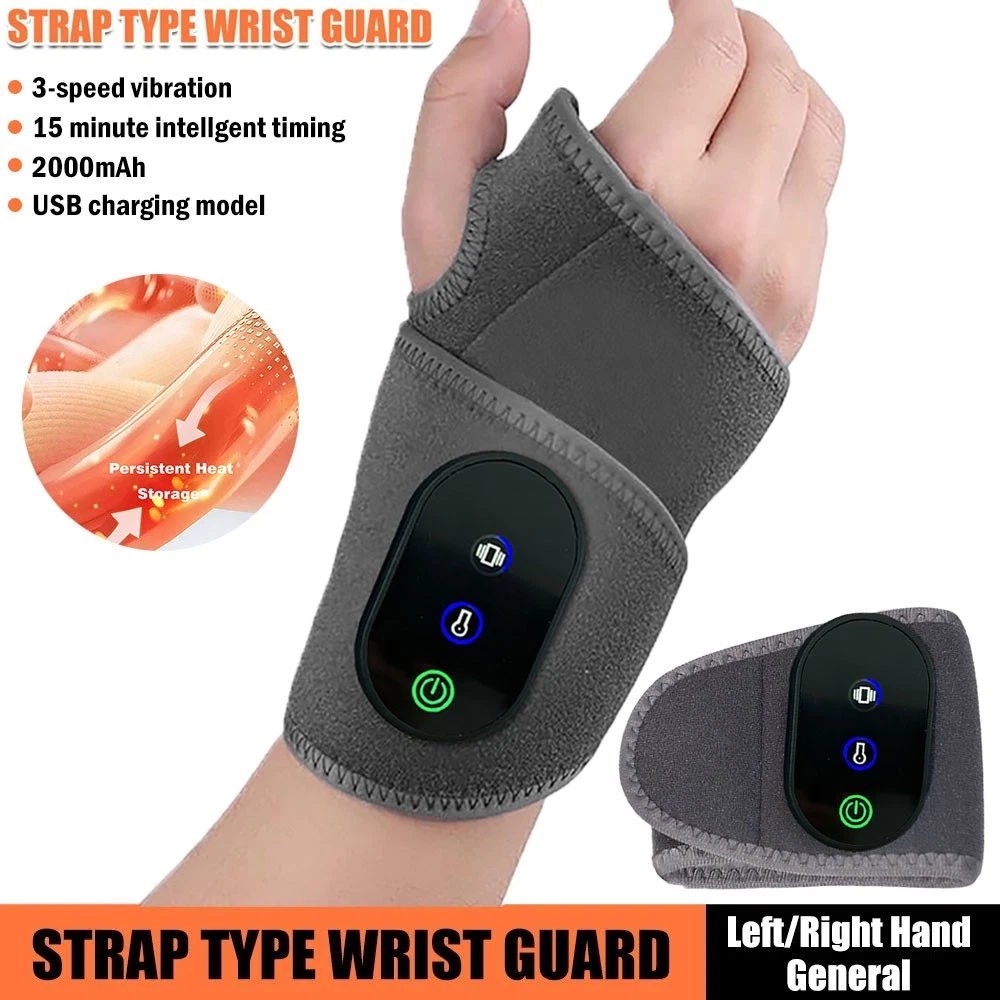Wrist Wrap Support - Bezprzewodowa podkładka grzewcza na nadgarstek, masażer