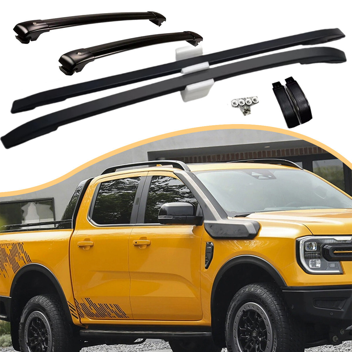 Crossfit Accessories - Poprzeczki bagażnika dachowego pasujące do Ford