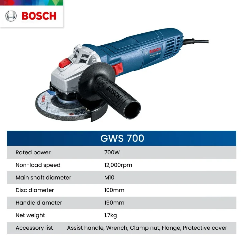 Szlifierka kątowa Bosch GWS 70 – Crossfit Machine recenzja i cena