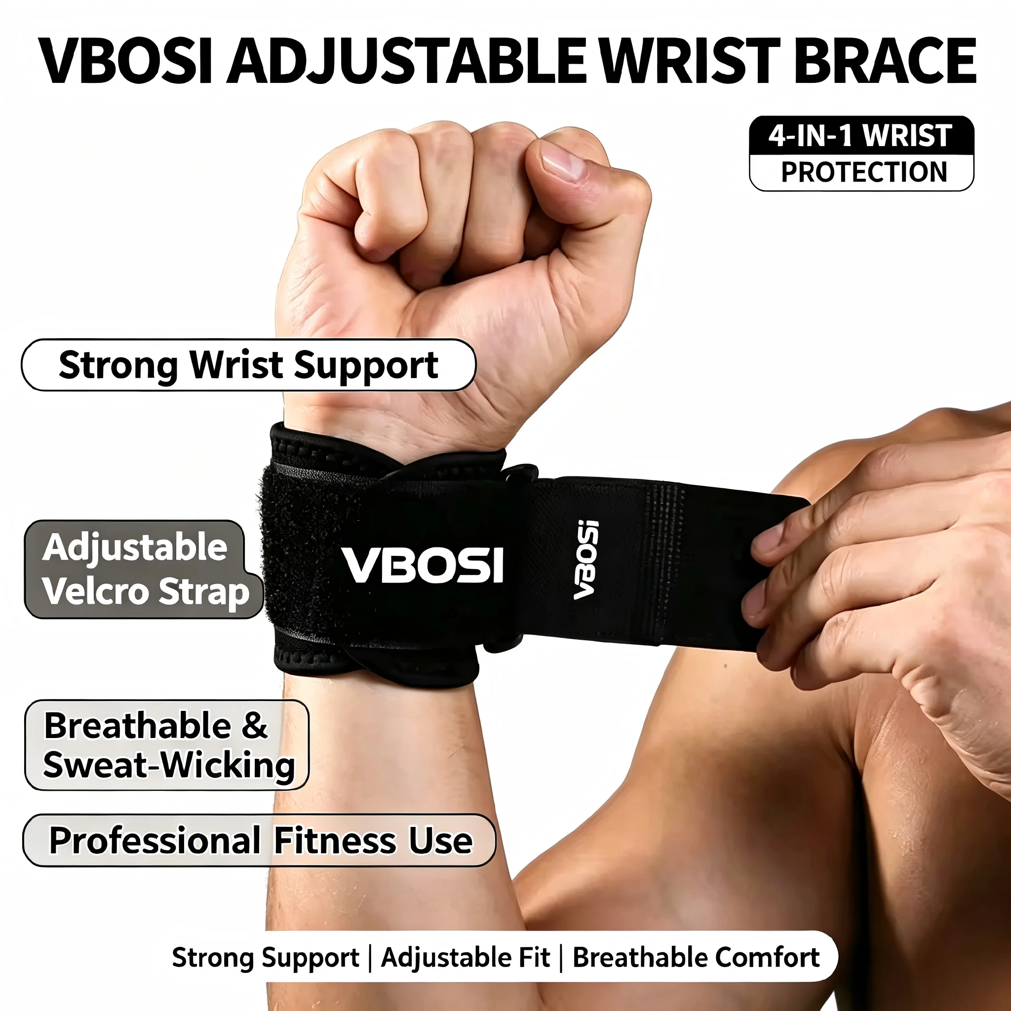 Profesjonalne oddychające owij – Wrist Wrap Support recenzja i cena