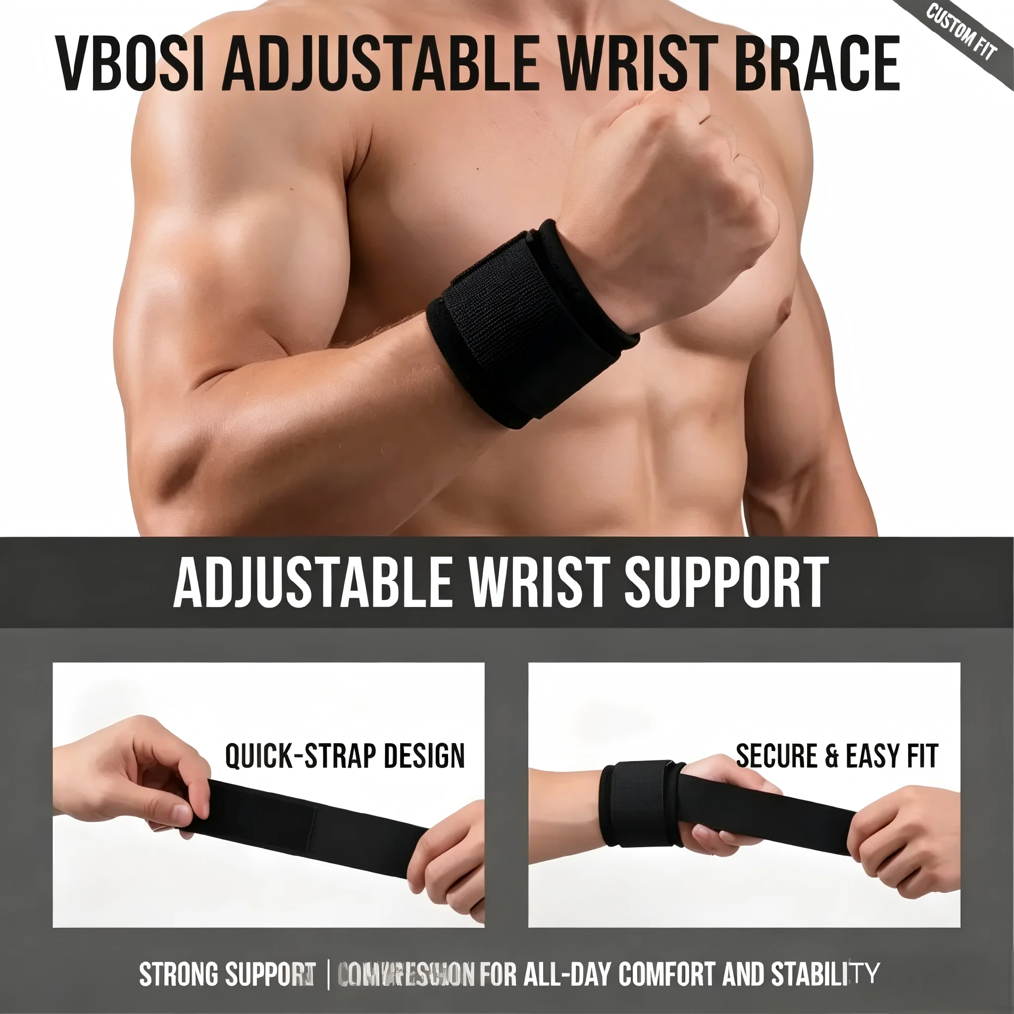 Profesjonalne oddychające owij – Wrist Wrap Support recenzja i cena