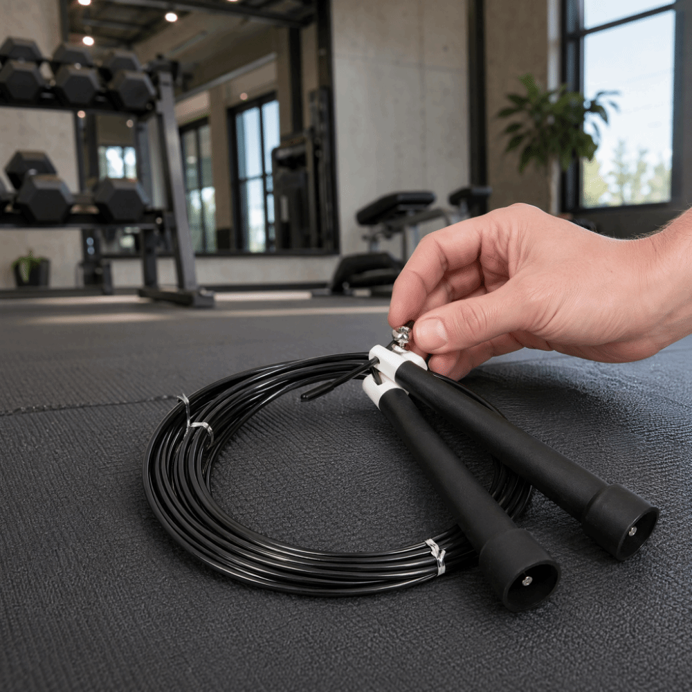 Przenośna stalowa lina do skak – Skipping Rope Pvc recenzja i cena