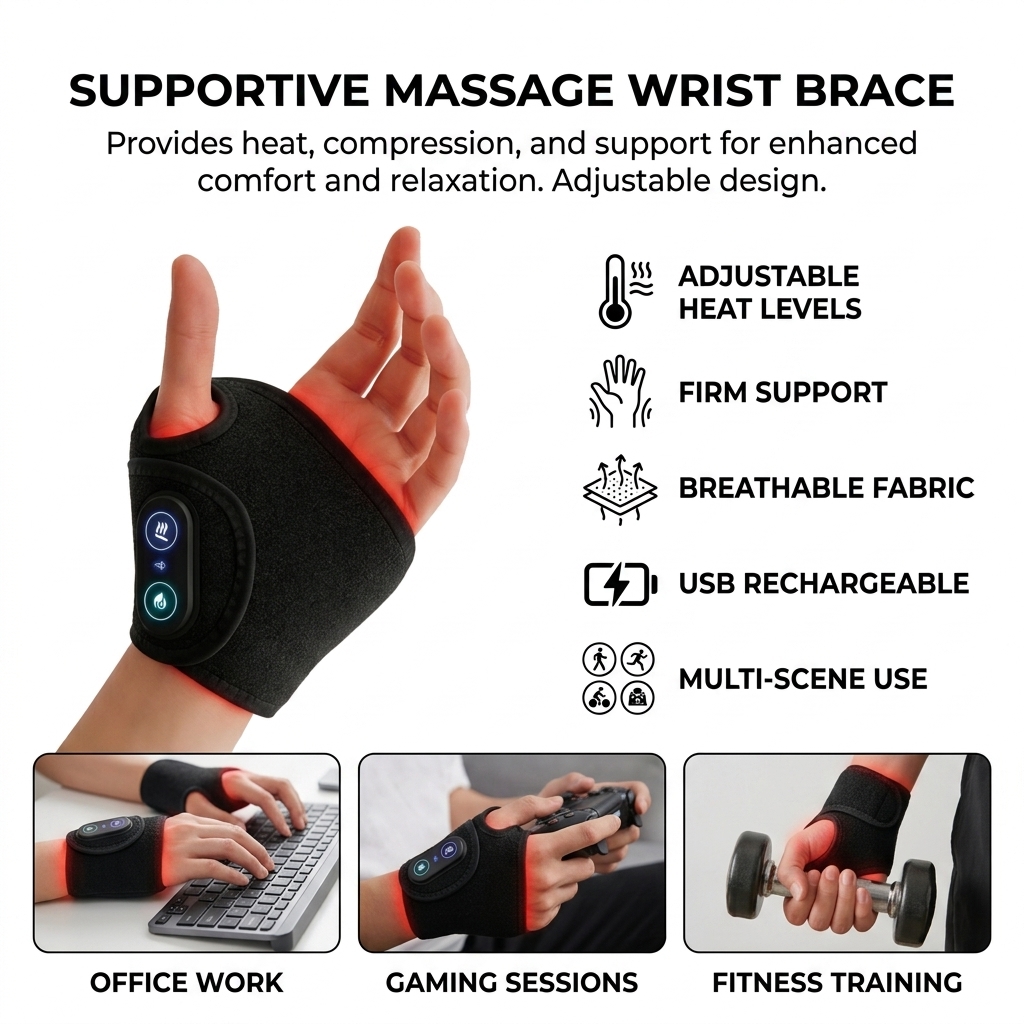 Ortezy na nadgarstek z podgrze – Wrist Wrap Support recenzja i cena